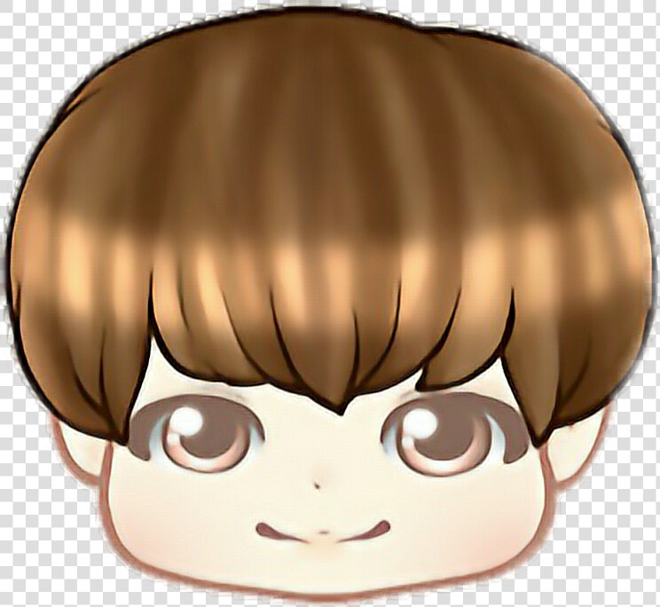  jhope  hoseok  bts  chibi  face  cara   Cara De Jhope En Version Chibi  HD Png DownloadTransparent PNG