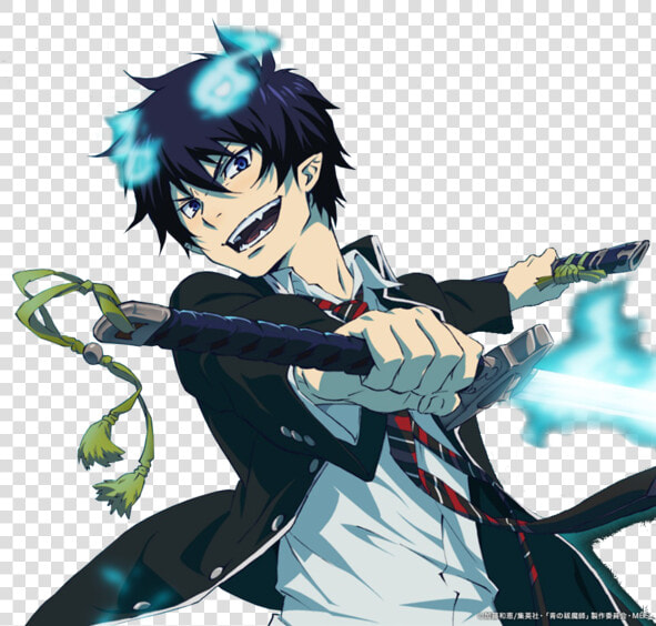Blue Exorcist Rin Okumura Png  Transparent PngTransparent PNG