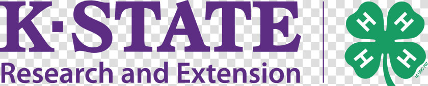 Logo   K State Research And Extension 4 H Co Brand  HD Png DownloadTransparent PNG