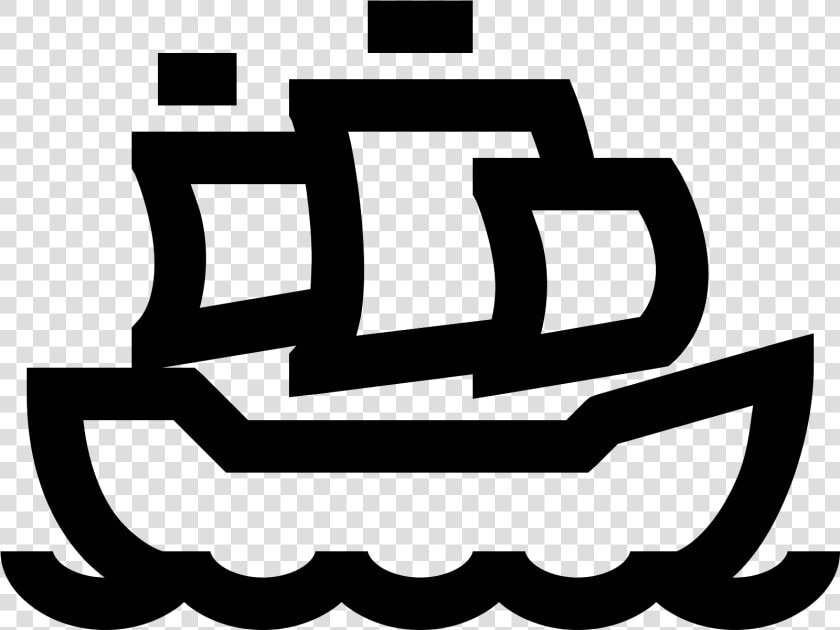 This Icon Looks Like A Sailing Ship  At Sea  HD Png DownloadTransparent PNG