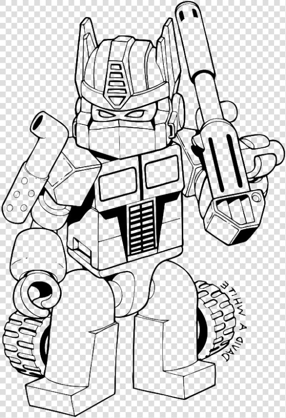 Robot Rescue Bot Coloring Page  Printable Robot Rescue   Transformers Angry Birds Colouring  HD Png DownloadTransparent PNG