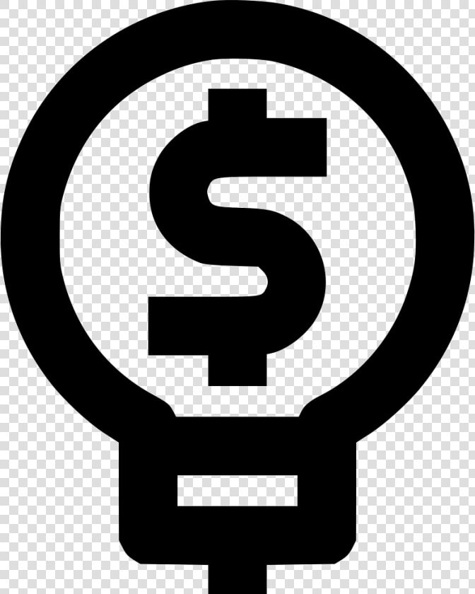 Lightbulb Cash   Profit Company Icon  HD Png DownloadTransparent PNG