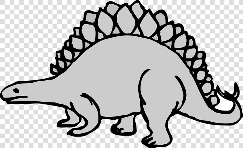 Stegosaurus  Dinosaur  Prehistoric  Animal  Jurassic   Rompecabezas Numericos Para Colorear  HD Png DownloadTransparent PNG