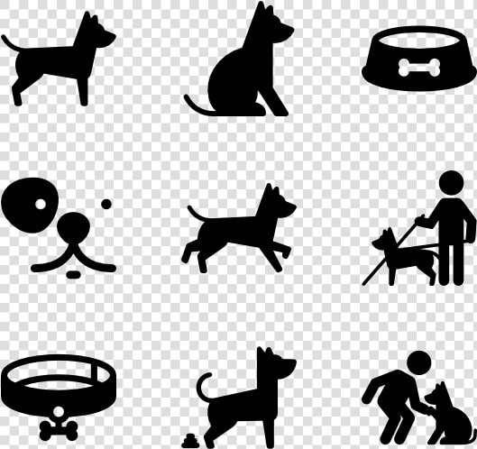 Dog Breed clip Art canidae dog line Figure   Dog Pictogram  HD Png DownloadTransparent PNG