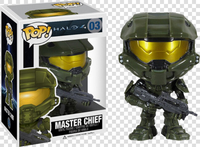 Master Chief Pop Vinyl Figure Title Halo   Halo 4 Funko Pop  HD Png DownloadTransparent PNG