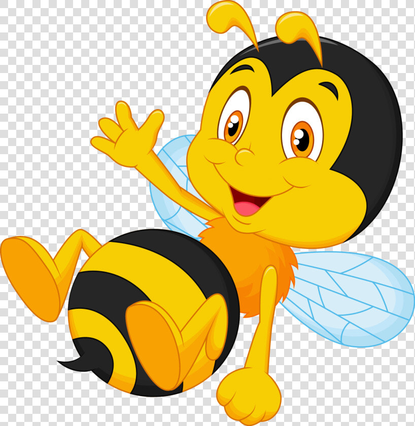 Bee Insect Clip Art Transprent Png Free   Cute Bee Cartoon Vector  Transparent PngTransparent PNG
