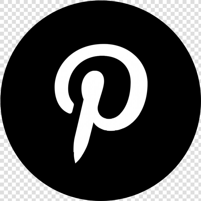 Pinterest Black Icon Png Image Free Download Searchpng   Logo Black And White Png  Transparent PngTransparent PNG