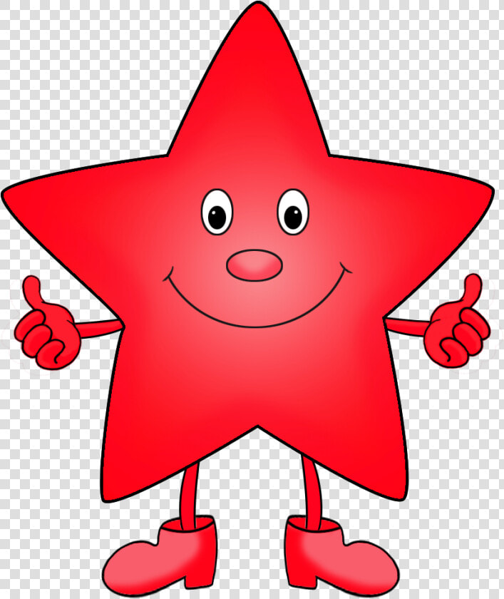 Red Cartoon Star Clipart   Cartoon Colorful Star Clipart  HD Png DownloadTransparent PNG
