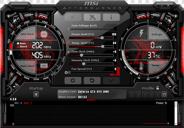 Asus Strix 1080 Overclock  HD Png DownloadTransparent PNG