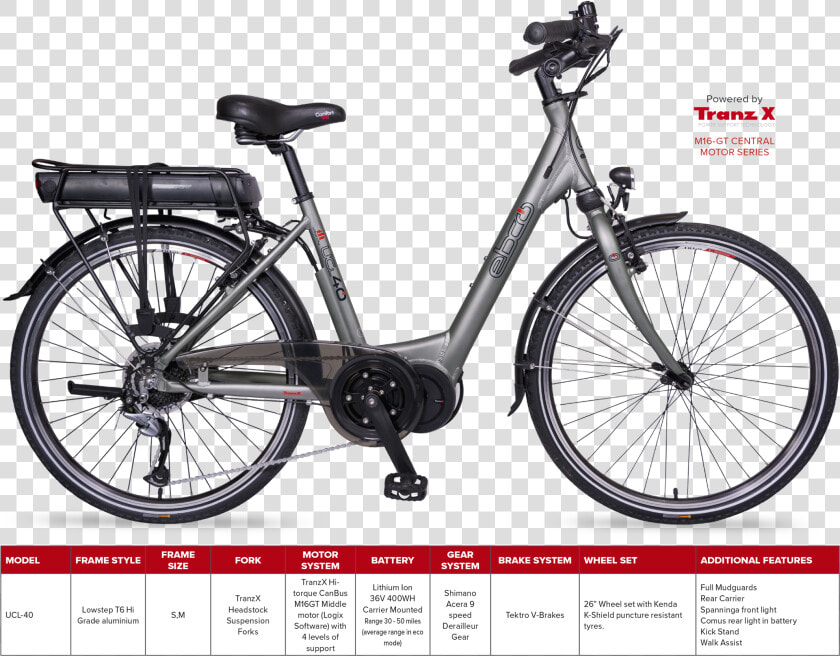 Urban Leisure Ucl 40   Townie Electra 8 Speed  HD Png DownloadTransparent PNG