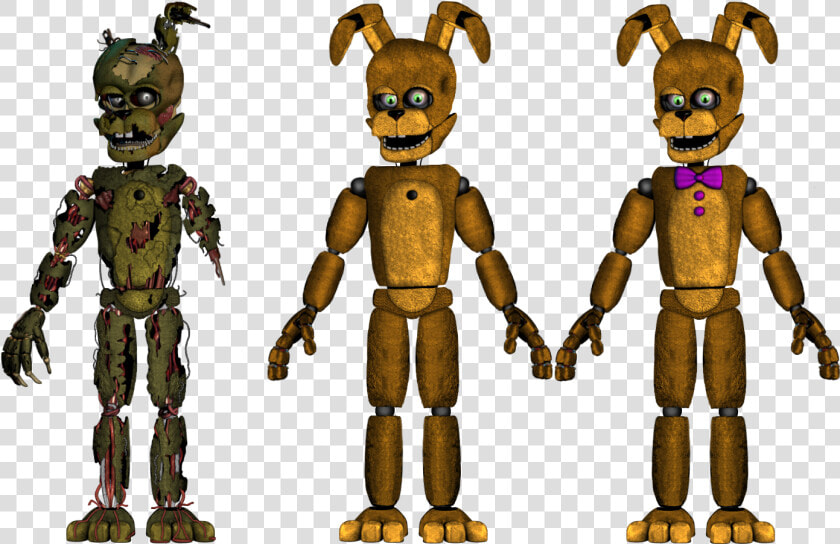 Salvage Springtrap Full Body   Png Download   Spring Trap Full Body  Transparent PngTransparent PNG