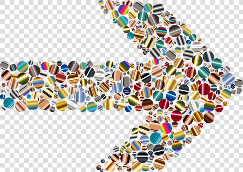 Psychedelic Circles Arrow Clip Arts   Psychedelic Arrow  HD Png DownloadTransparent PNG