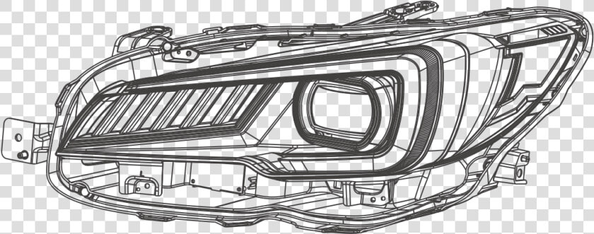 Subaru Headlights Drawing  HD Png DownloadTransparent PNG