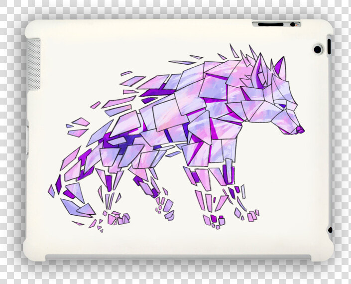 Purple Wolf Ipad Case   Foal  HD Png DownloadTransparent PNG