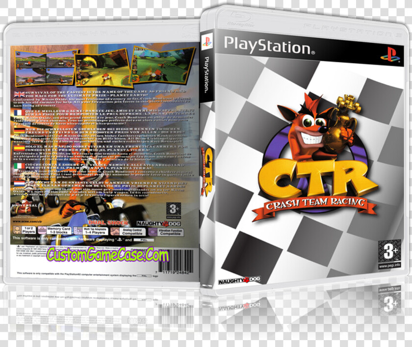 Crash Bandicoot Team Racing   Playstation 2 En Crash Team Racing  HD Png DownloadTransparent PNG