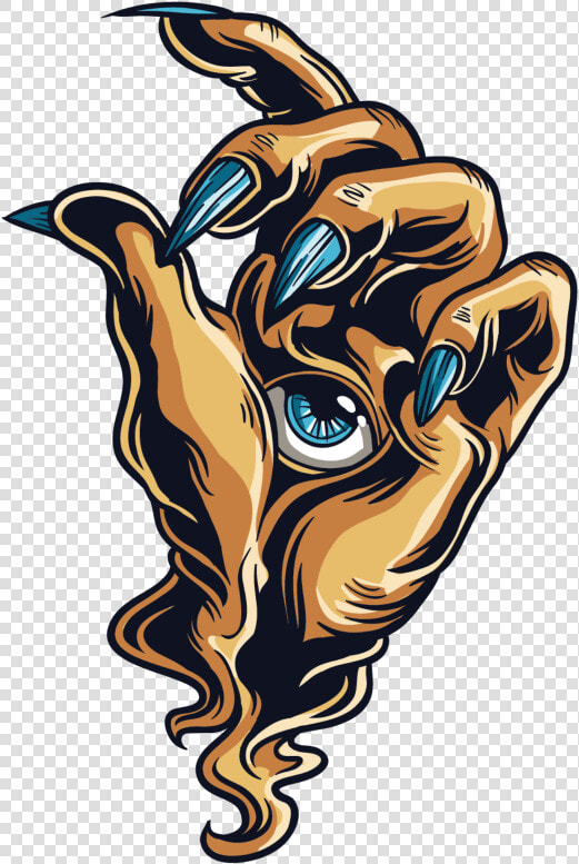  mq  hand  eye  demon   Demon Hand Cartoon  HD Png DownloadTransparent PNG