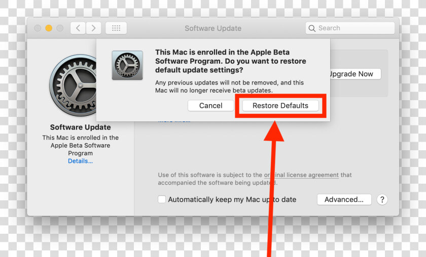 How To Remove The Macos Beta Profile   Macos Catalina Beta 5  HD Png DownloadTransparent PNG