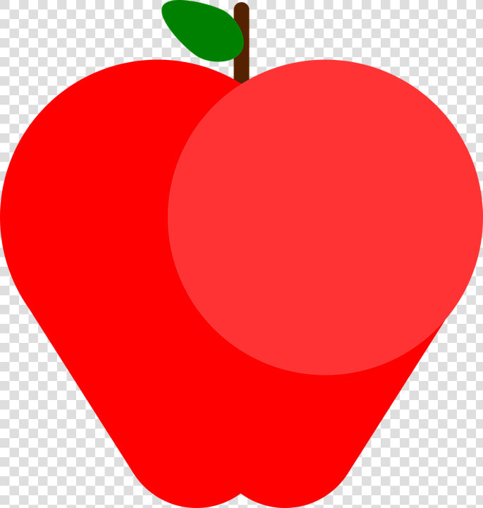 Apple  Fruit  Icon  Simple  Red  Delicious  Fresh   ลูก แอ ป เปิ้ ล Icon  HD Png DownloadTransparent PNG