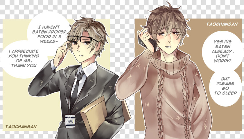 Mystic Messenger Genderbend Mc  HD Png DownloadTransparent PNG