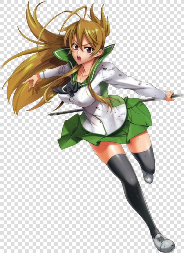 Transparent Highschool Of The Dead Png   Highschool Of The Dead Render  Png DownloadTransparent PNG