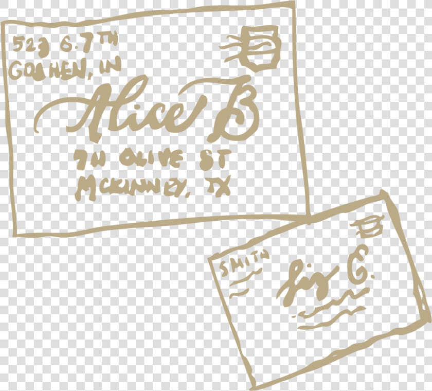 Envelope Addressing Class   Calligraphy  HD Png DownloadTransparent PNG