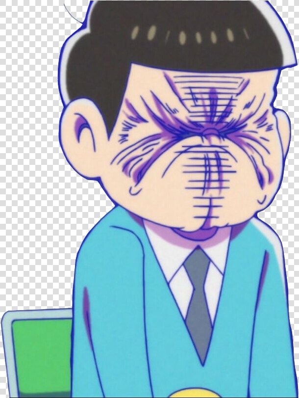 Kb  750x810      Osomatsu San Jyushimatsu Face  750x810     Mr Osomatsu Funny Faces  HD Png DownloadTransparent PNG