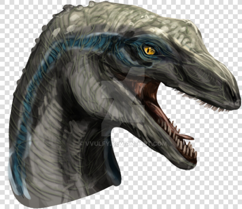 Velociraptor Drawing Watercolor  HD Png DownloadTransparent PNG