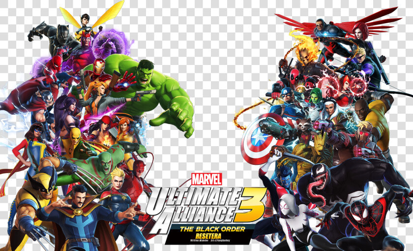 Marvel Ultimate Alliance 3 The Black Order  HD Png DownloadTransparent PNG