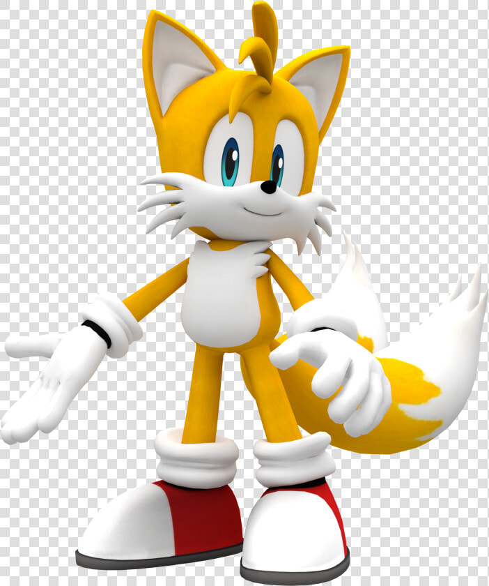 Miles Tails Prower 3d  HD Png DownloadTransparent PNG