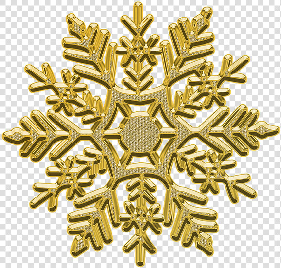 Snowflake Pattern Decor Free Photo   Dorado Png Snowflakes Copo De Nieve Vector Png  Transparent PngTransparent PNG