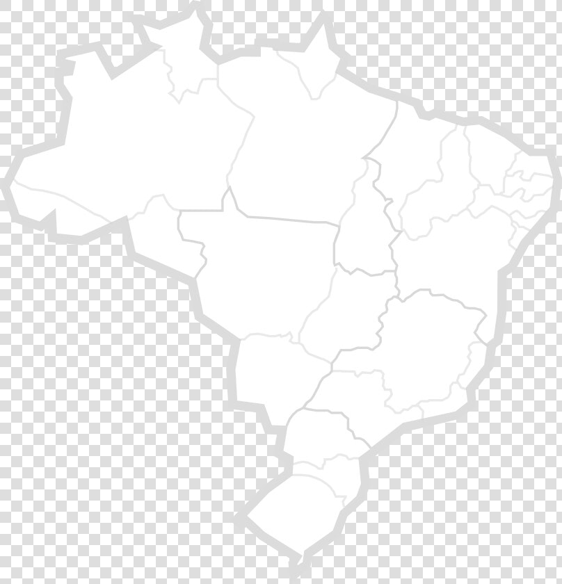 Mapa Do Brasil Em Branco   Projeto Olhar Brasil  HD Png DownloadTransparent PNG