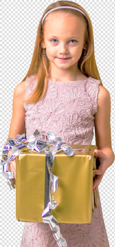Cute Girl Holding Gift Box Png Image   Girl With Gift Png  Transparent PngTransparent PNG