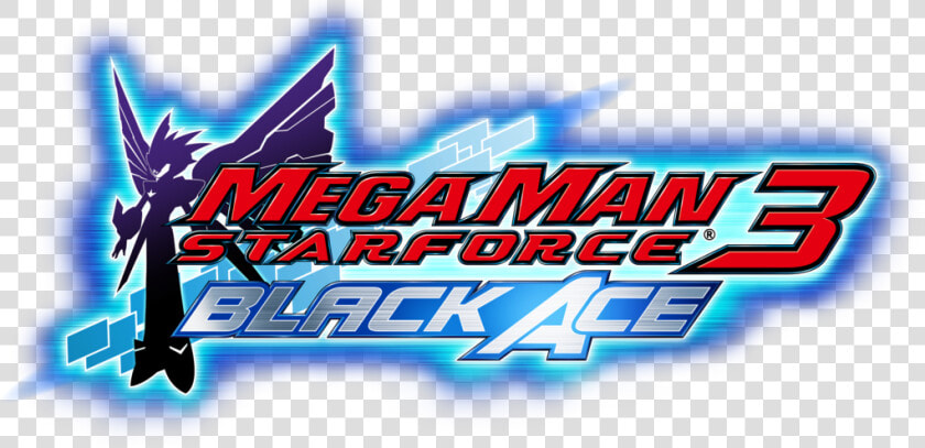 Megaman Star Force 3 Black Ace Logo  HD Png DownloadTransparent PNG