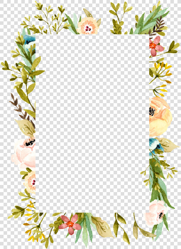 Cartoon Plants Png   Transparent Plants Border Design  Png DownloadTransparent PNG