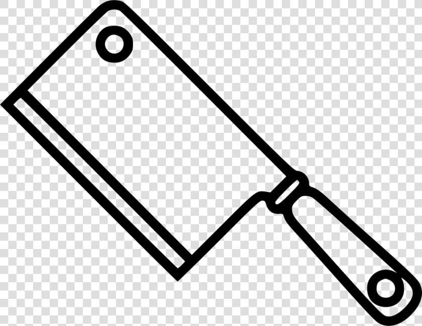 Cleaver   Line Art  HD Png DownloadTransparent PNG