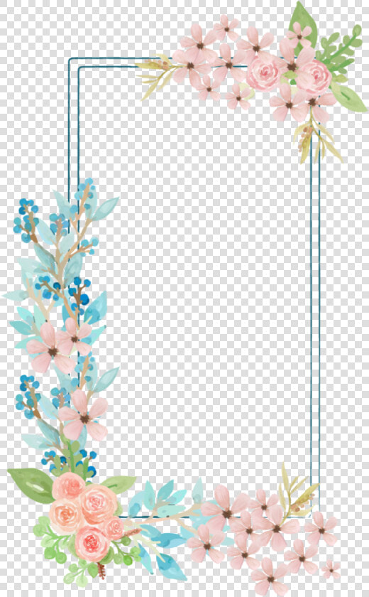  rose  square  flower  floral  frame  glitter  geometric   Orchid  HD Png DownloadTransparent PNG