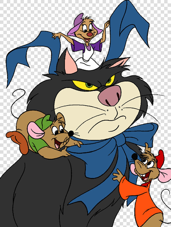 Transparent Mice Png   Cinderella Lucifer And Mice  Png DownloadTransparent PNG