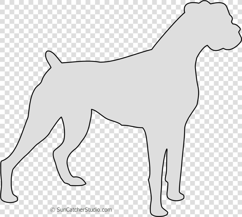 Love My Boxer Dogs   Png Download   Vector Free Boxer Dog Silhouette  Transparent PngTransparent PNG