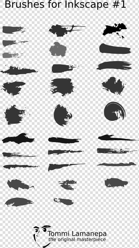Brushes Clip Arts   Inkscape Brushes  HD Png DownloadTransparent PNG