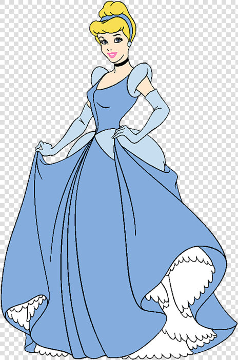 Cinderella Clipart To Use For Stecil   Cinderella Disney Princess Clipart  HD Png DownloadTransparent PNG