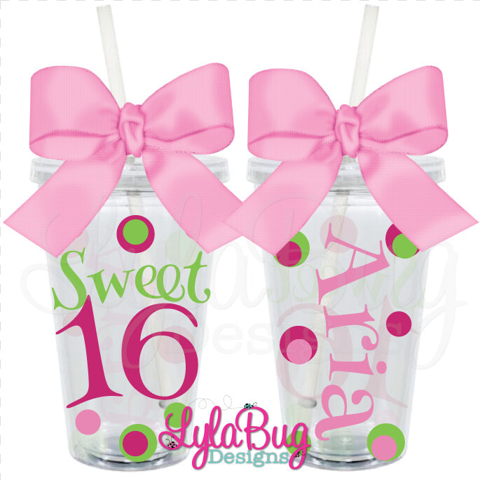 Sweet 16 Tumbler   Party Favor  HD Png DownloadTransparent PNG