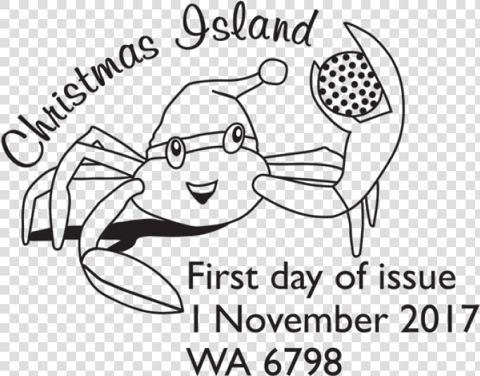 Christmas Island Christmas 2017 Postmark   British Safety Council  HD Png DownloadTransparent PNG