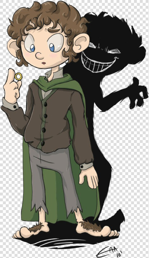 Frodo Baggins Png Transparent Image   Cartoon Frodo Baggins  Png DownloadTransparent PNG