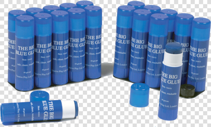 Big Blue Visible Glue Sticks   Blue Glue  HD Png DownloadTransparent PNG