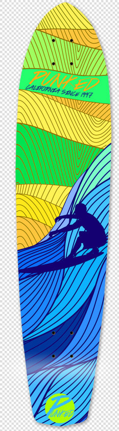 Slimkick Longboard Deck   Skateboard Deck  HD Png DownloadTransparent PNG