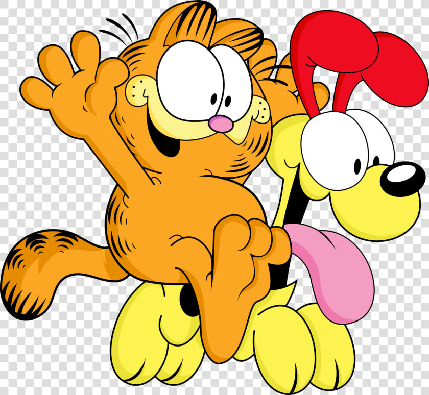 The Strip S Focus Is Mostly On The Interactions Among   Garfield And Odie  HD Png DownloadTransparent PNG