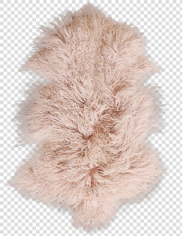 Mulberi Throw Meru Tibetan Lamb Blush   Fur Clothing  HD Png DownloadTransparent PNG