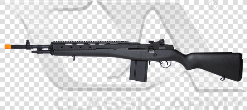 Classic Army Full Metal M14 Scout Aeg Airsoft Rifle   Airsoft Gun Automatic  HD Png DownloadTransparent PNG