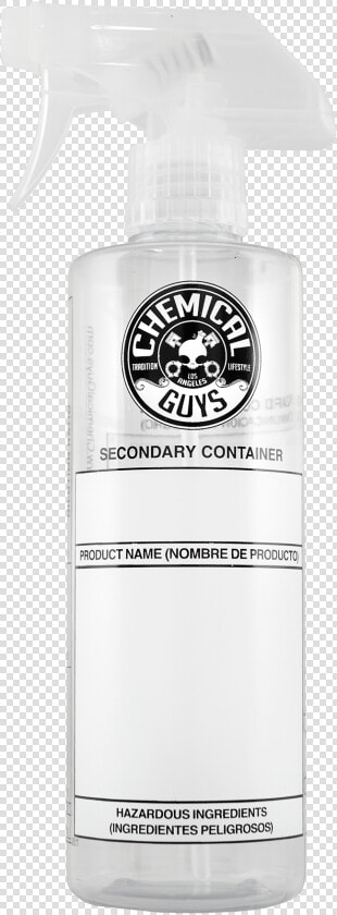 Secondary Container Dilution Bottle   Chemical Guys  HD Png DownloadTransparent PNG