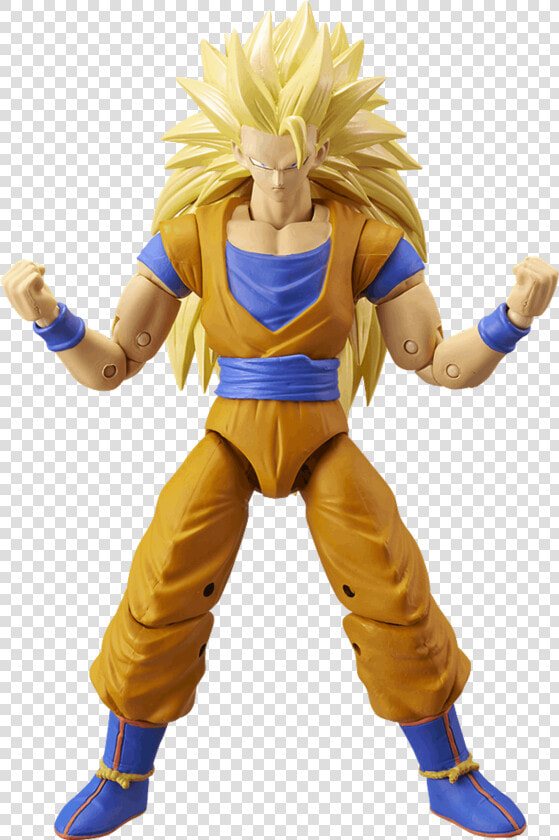 Dragon Ball Goku Ss3 Figura Deluxe Title Dragon Ball   Dragon Stars Super Saiyan 3 Goku  HD Png DownloadTransparent PNG